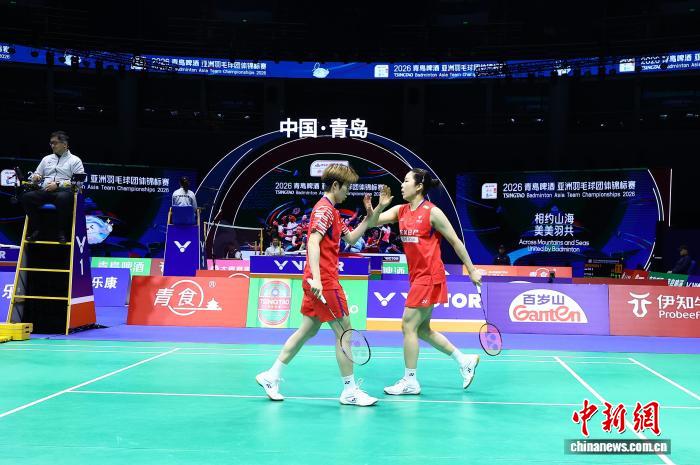 中国女队3-0力克印度晋级亚团赛四强