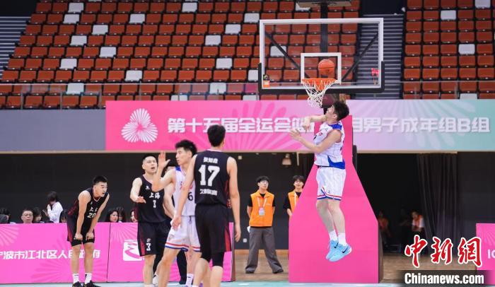 浙江男篮力克上海队 赢得全运会资格赛开门红