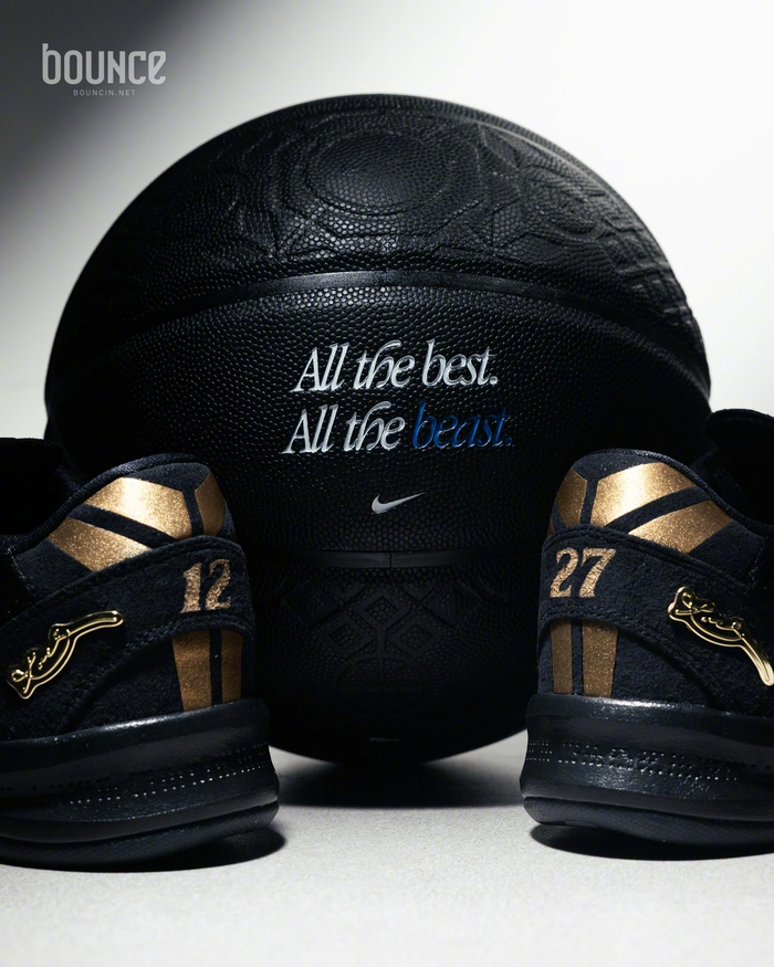 Nike为林志杰定制专属退役礼盒 野兽之眼与阿美族