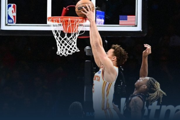 老鹰客场大胜篮网 阿联酋航空中心见证141-107悬殊